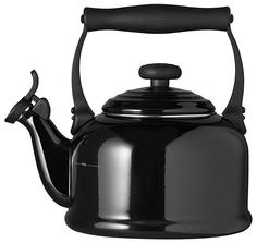Наплитные чайники Le Creuset Чайник Trad со свистком 2.2л Черный глянец