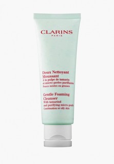 Крем для умывания Clarins Gentle Foaming Cleanser для жирной и комбинированной кожи, 125 мл