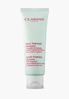 Крем для умывания Clarins Gentle Foaming Cleanser для жирной и комбинированной кожи, 125 мл