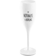 Бокал для шампанского 100 мл NORMAL IS BORING Koziol (3781525)