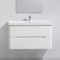 Тумба под раковину BelBagno Luxury 102,5x52 bianco lucido (LUXURY-1050-2C-SO-BL-P)