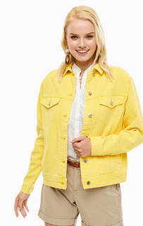 Куртка Джинсовая куртка желтого цвета Vero Moda