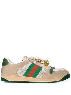 Gucci декорированные кеды Screener