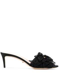 Gucci мюли с отделкой из тюля