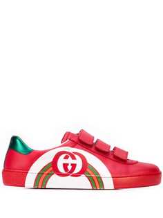 Gucci кеды на липучках