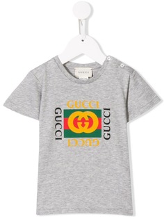 Gucci Kids футболка с логотипом