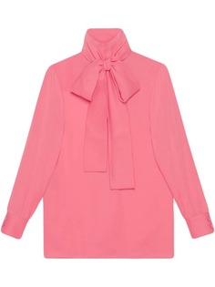 Gucci атласная рубашка