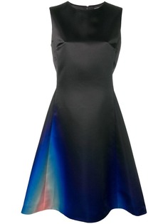 Lanvin расклешенное платье с градиентной окраской