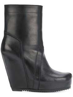 Rick Owens ботильоны на танкетке