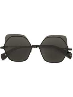 Yohji Yamamoto массивные солнцезащитные очки