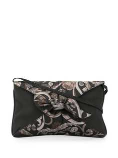 Gucci Vintage клатч с цветочным принтом