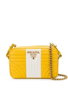 Prada стеганая сумка на плечо