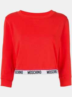 Moschino укороченная толстовка
