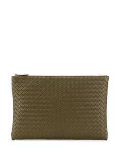 Bottega Veneta плетеный клатч