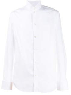 Emporio Armani классическая однотонная рубашка