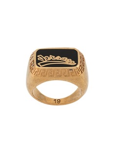 Versace кольцо Team с логотипом