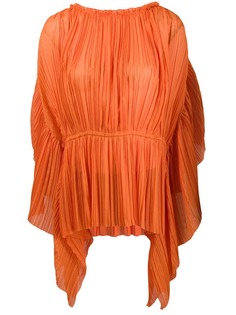 Alberta Ferretti плиссированная блузка