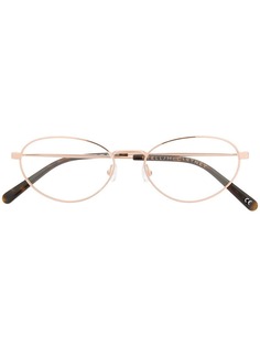 Stella McCartney Eyewear солнцезащитные очки в овальной оправе