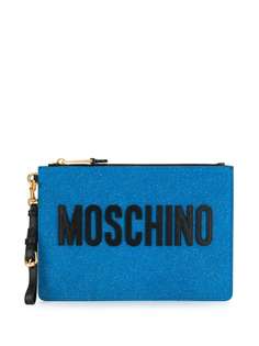 Moschino клатч с логотипом