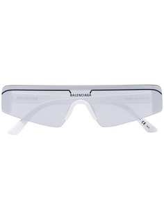 Balenciaga Eyewear солнцезащитные очки в прямоугольной оправе
