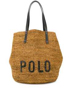 Ralph Lauren сумка Polo из рафии