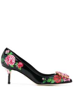 Dolce & Gabbana декорированные туфли-лодочки