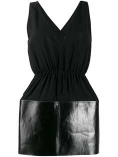 Rick Owens блузка со вставками