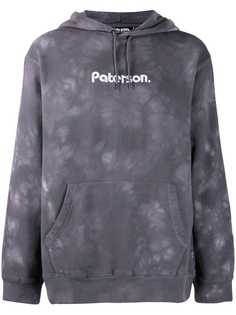 Paterson. logo embroidered hoodie