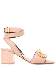 Valentino босоножки Valentino Garavani с логотипом
