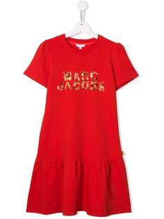 Little Marc Jacobs платье-футболка с логотипом