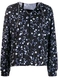 DKNY куртка с цветочным принтом и полосками