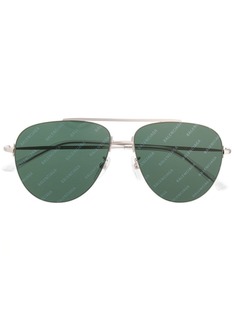 Balenciaga Eyewear солнцезащитные очки-авиаторы с логотипом