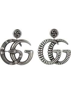 Gucci серьги с логотипом GG