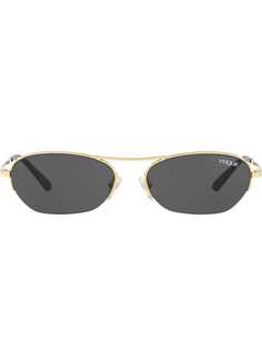 Vogue Eyewear солнцезащитные очки в круглой оправе с затемненными линзами