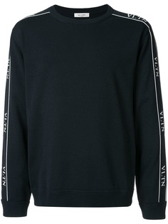 Valentino logo strap sweater