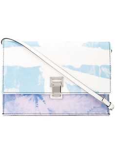 Proenza Schouler джинсовая сумка для ланча с узором тай-дай