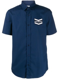 Dirk Bikkembergs рубашка с короткими рукавами и логотипом