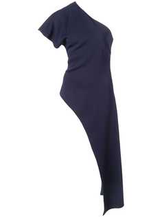 Cushnie футболка на одно плечо