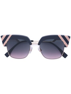 Fendi Eyewear солнцезащитные очки вайфареры Waves