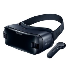 Очки виртуальной реальности SAMSUNG Galaxy Gear VR SM-R325, темно-синий [sm-r325nzvdser]