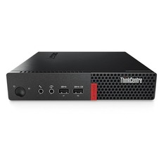 Компьютер LENOVO ThinkCentre M710q Tiny, Intel Core i3 7100T, DDR4 4Гб, 1000Гб, Intel HD Graphics 630, Windows 10 Professional, черный [10mr005kru]