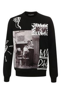 Хлопковый свитшот Dolce & Gabbana