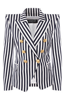 Хлопковый жакет Balmain