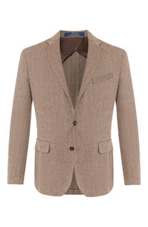 Пиджак из смеси льна и хлопка Polo Ralph Lauren