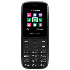 Мобильный телефон Philips Xenium E125 Black Xenium E125 Black