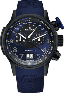 Швейцарские мужские часы в коллекции Chronorally Мужские часы Edox 38001-TINNBUF3BUF3