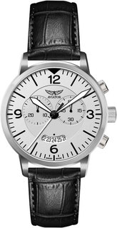 Швейцарские мужские часы в коллекции Vintage Airacobra Мужские часы Aviator V.2.13.0.075.4