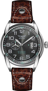 Швейцарские мужские часы в коллекции Bristol Vintage Мужские часы Aviator V.3.18.0.099.4