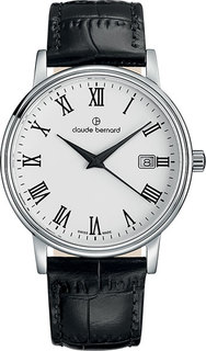 Швейцарские мужские часы в коллекции Sophisticated Classics Мужские часы Claude Bernard 53007-3BR
