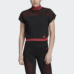 Укороченная футболка Primeknit LTE adidas Performance